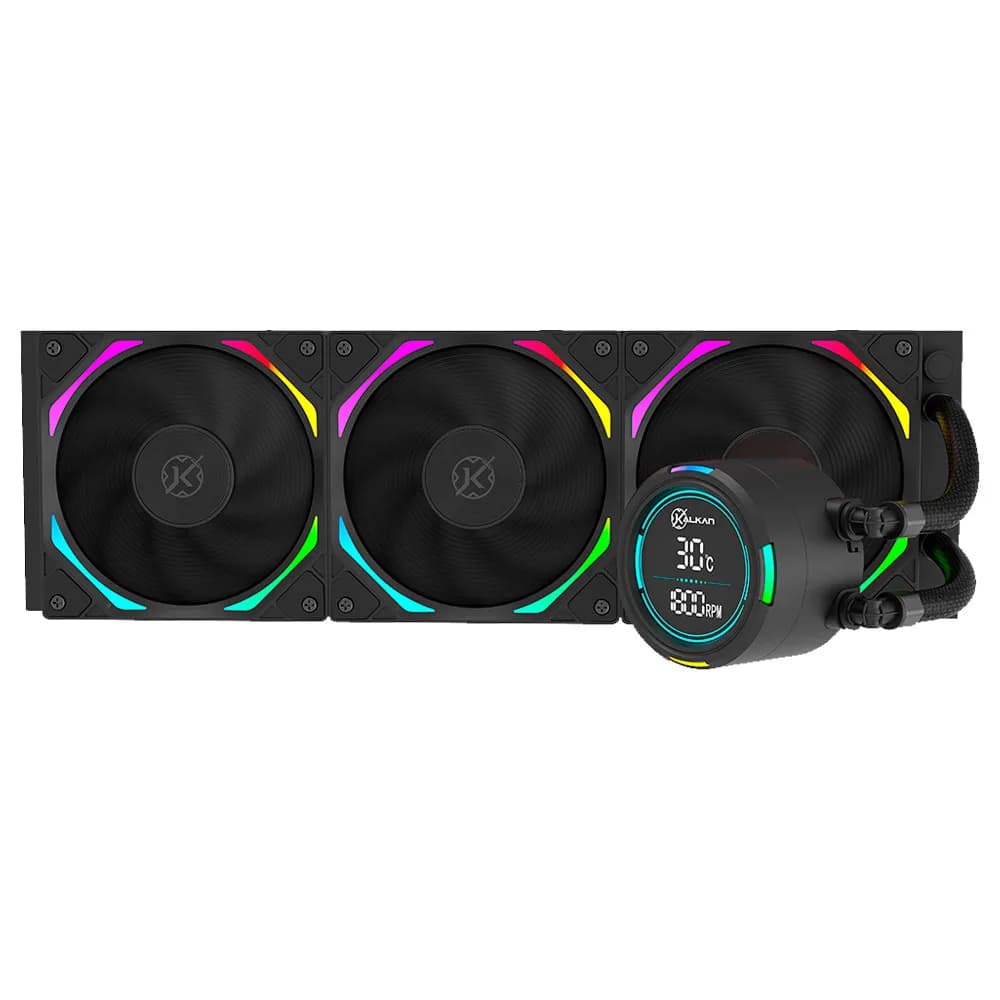 WATER COOLER KALKAN DELTA V2 360MM ARGB PRETO KLK00067