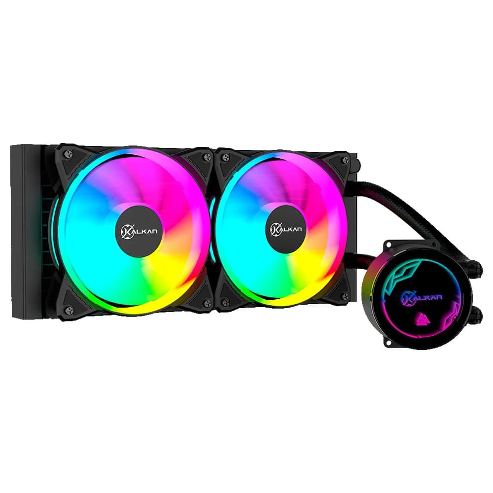 WATER COOLER KALKAN IOTA V2 240MM RGB PRETO KLK00068