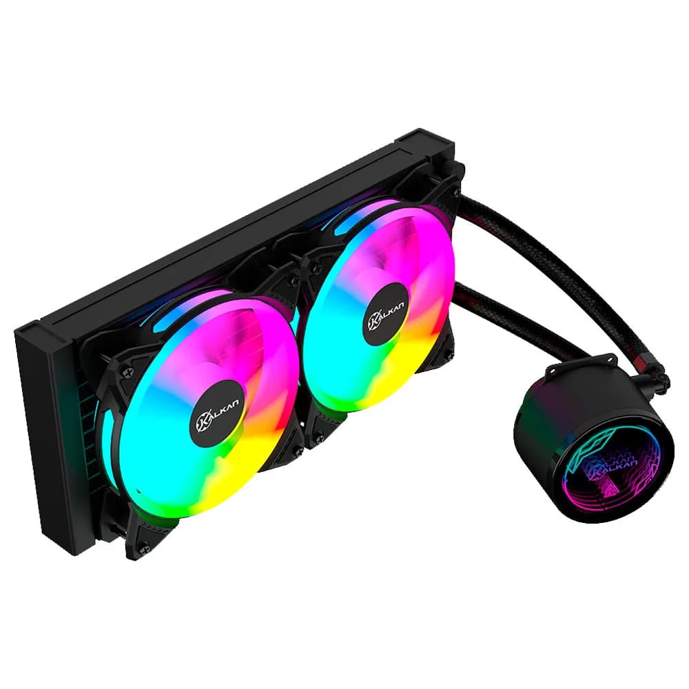 WATER COOLER KALKAN IOTA V2 240MM RGB PRETO KLK00068