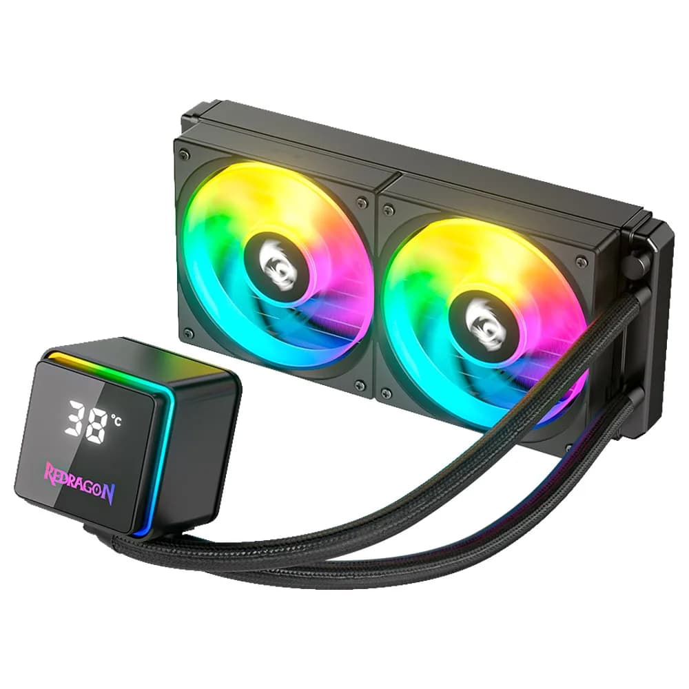 WATER COOLER REDRAGON 240MM ARGB PRETO CCW-1021
