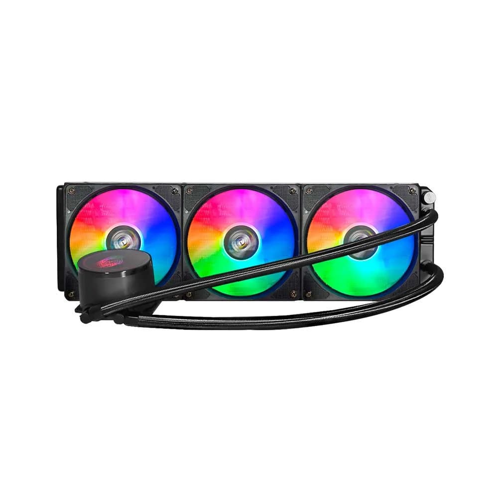 WATER COOLER WACO K-MEX 360MM INTEL/AMD MULTICOLOR PRETO