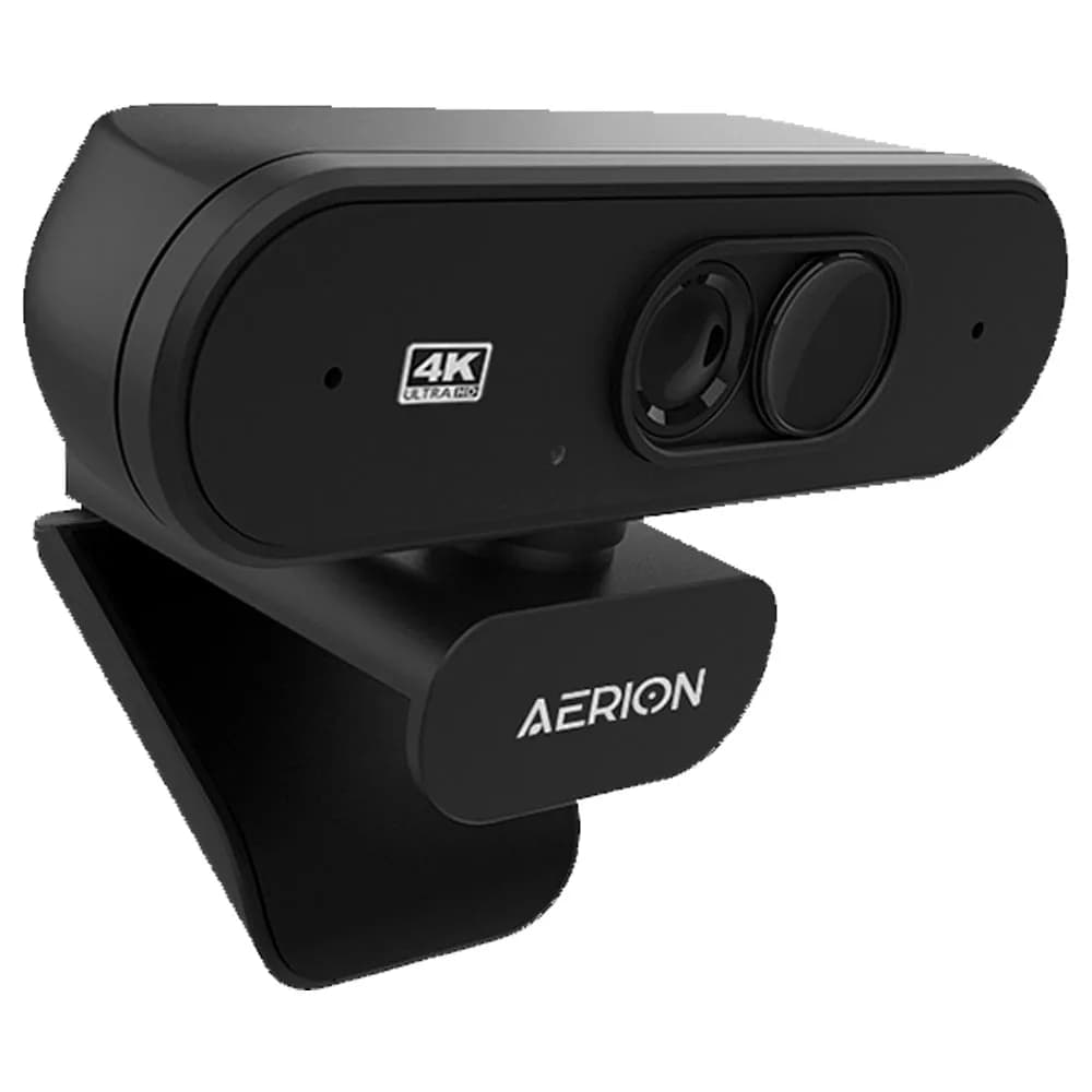 WEBCAM AERION 4K WEB400 PRETO