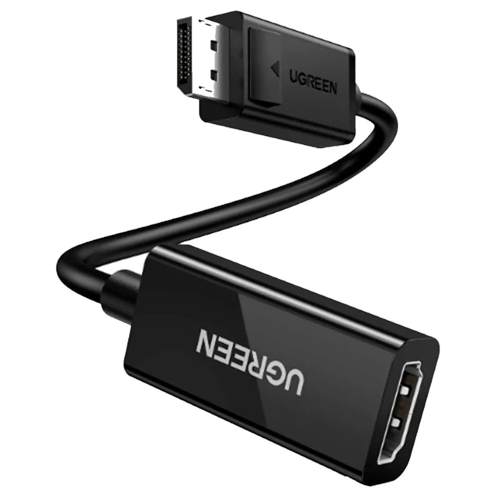 Adaptador Ugreen DisplayPort Macho para HDMI Femea 4K 25cm - MM137