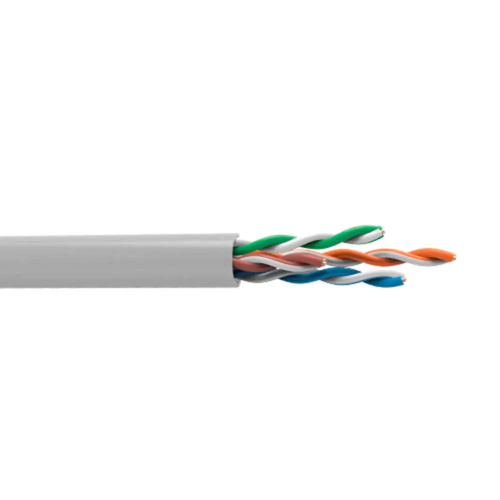 Cabo Rede LAN Furukawa Sohoplus CAT5E U/UTP CMX Cinzaclaro Certificado CX 305M