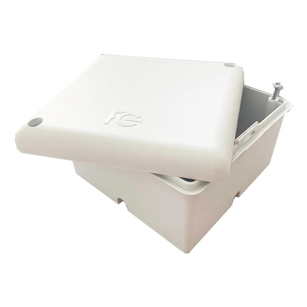 Caixa Plástica de Sobrepor para CFTV Ambiente Interno FCCX020N - FC Fontes