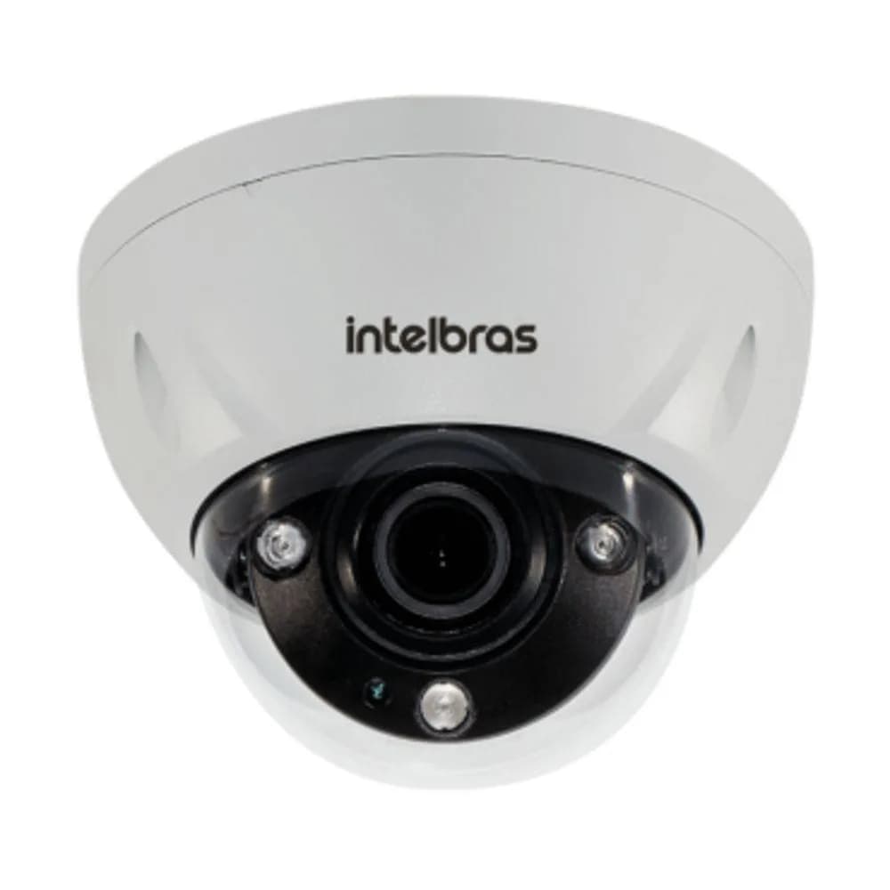 Câmera IP 4MP Dome Varifocal IR 50M VIP 5450 D Z PoE IP67 Outdoor Intelbras