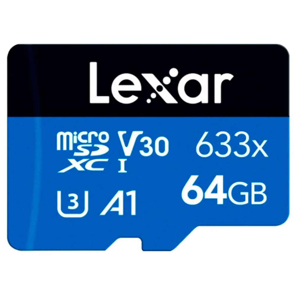 Cartão de Memória Micro SDHC Lexar High Performance 64GB - LMS0633064G-BNNNG