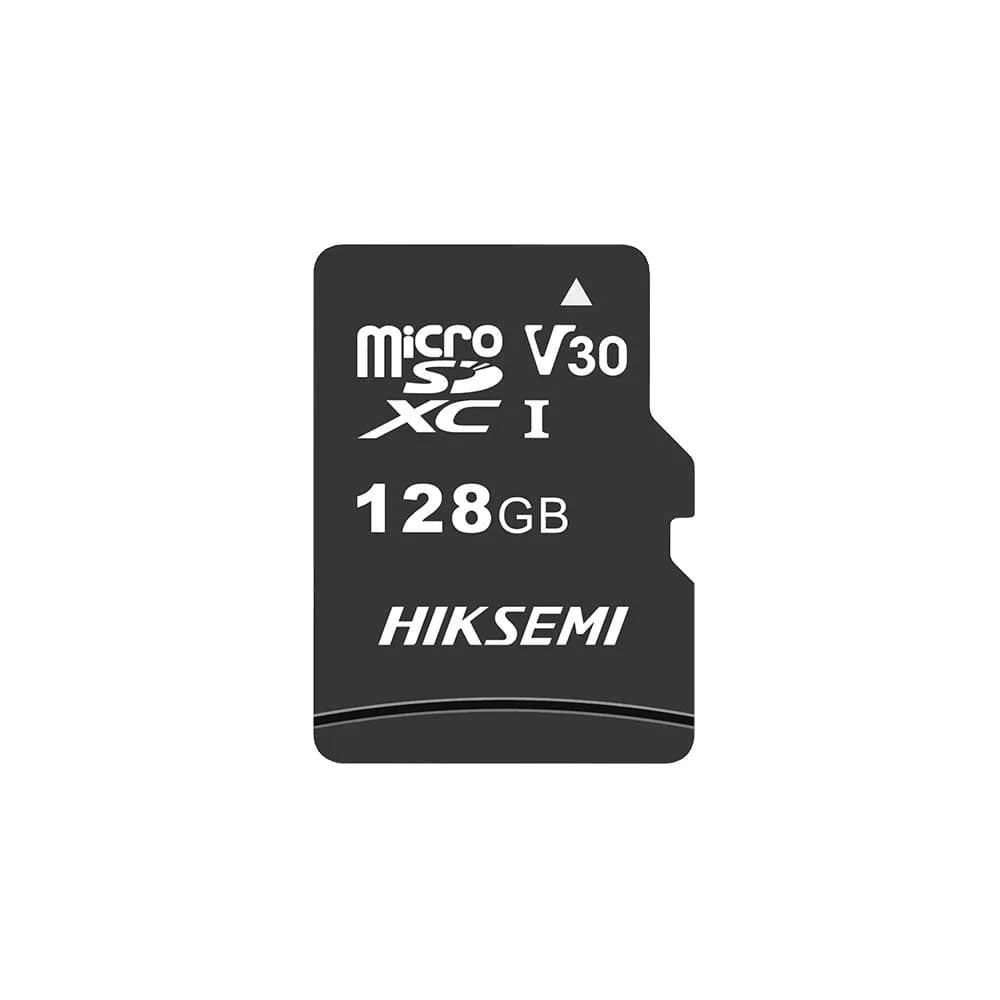 Cartão de Memória SD Hiksemi Class 10UHS-I 128GB Micro+Adaptador - HS-TF-C1/128G/ADAPTER