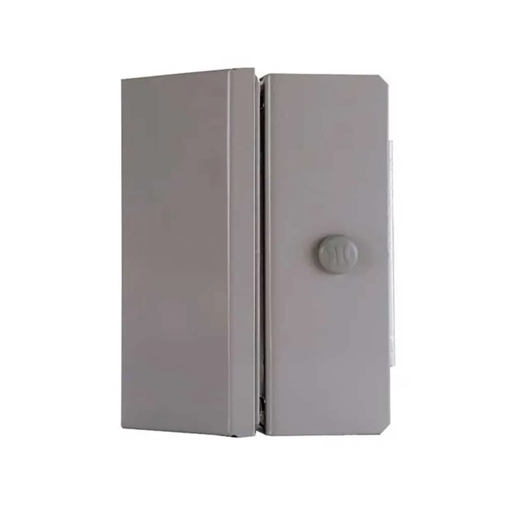 Fechadura Eletroima M150 Eco Cinza com Sensor de Porta A2300/CZ Ipec