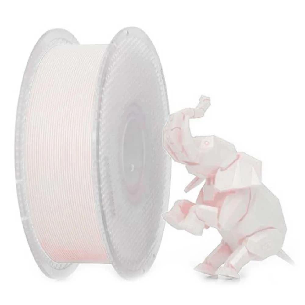 Filamento Bambu Lab PLA Jade Branca e com Carretel Reutilizavel, 1,75mm - A00-W1-1.75-1000-SPL