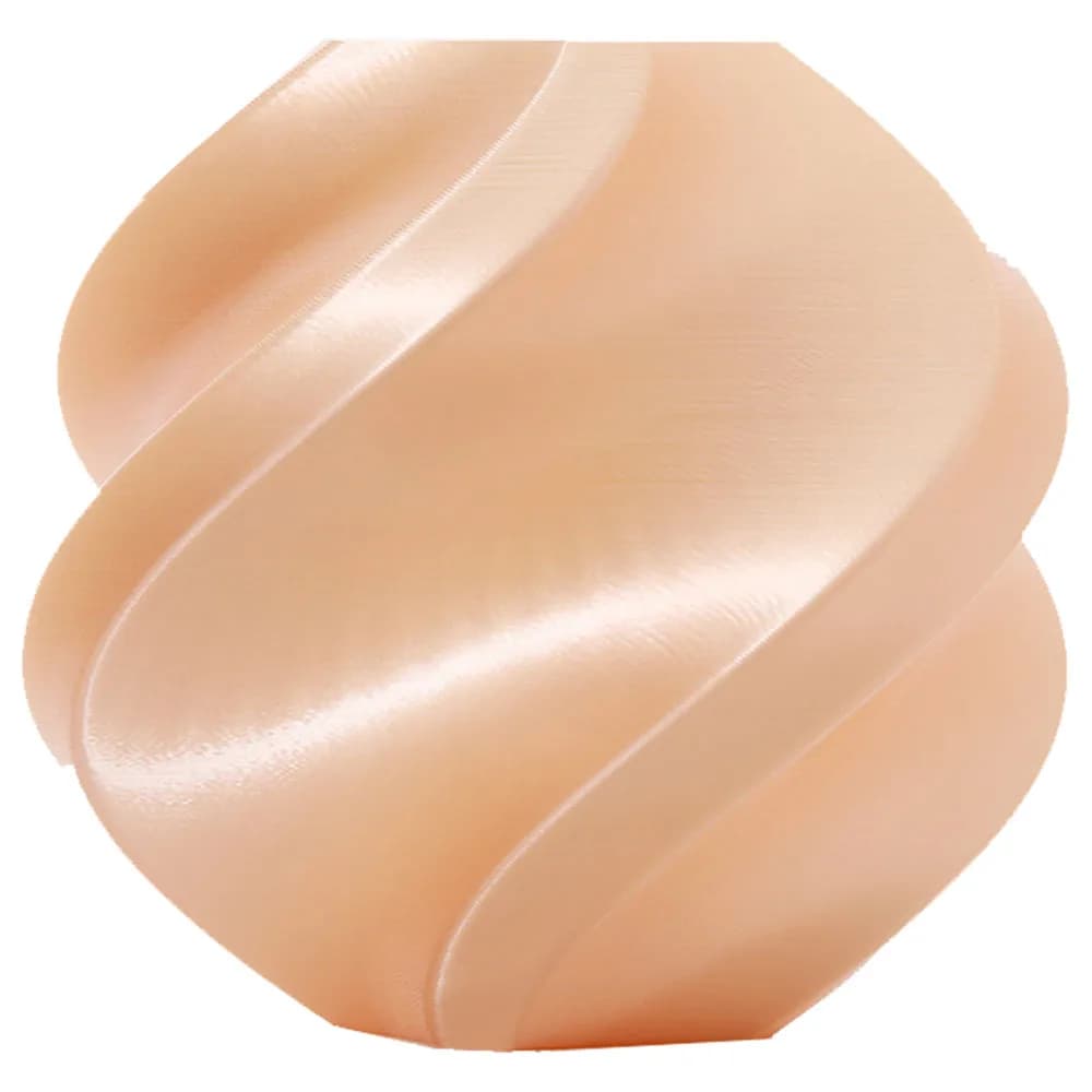 Filamento Bambu Lab PLA Silk+ Champanhe 1,75mm, com Carretel Reutilizavel - A06-Y0-1.75-1000-SPL