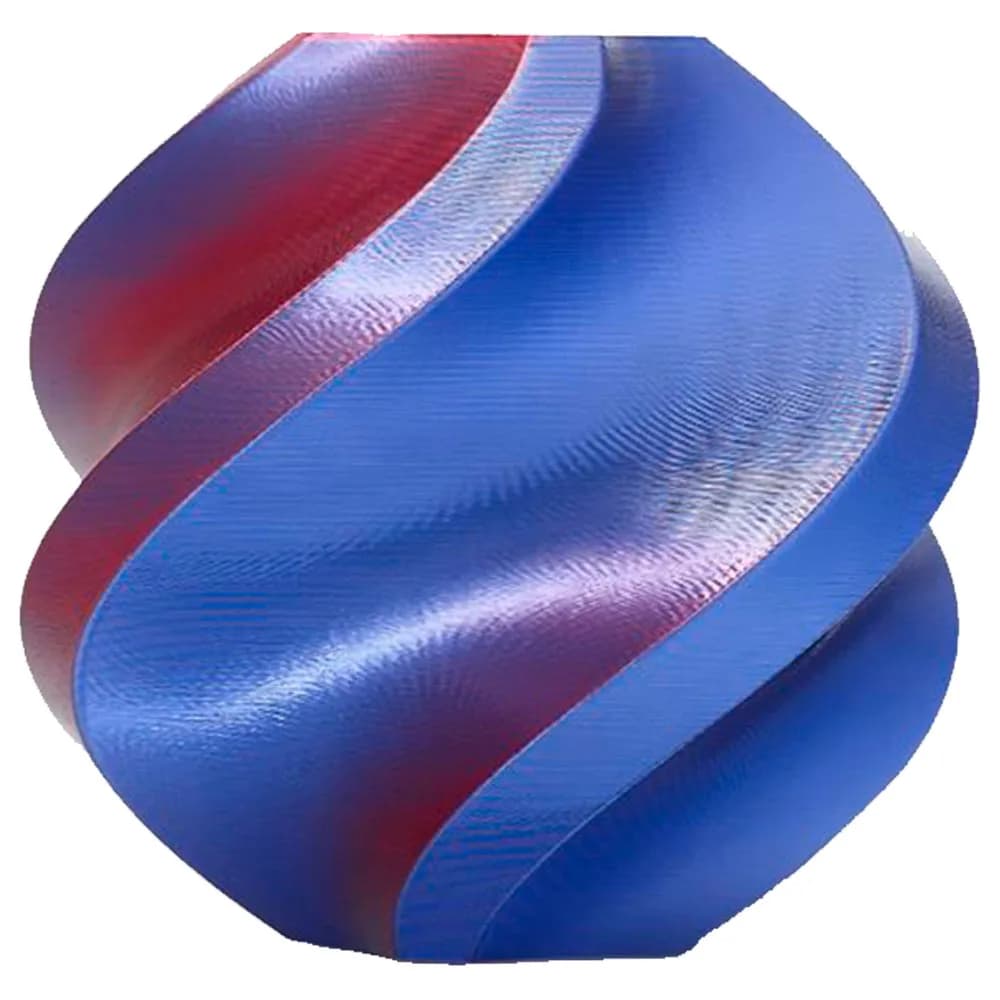 Filamento Bambu Lab PLA Silk Midnight Blaze com Carretel, 1,75mm - A05-T2-1.75-1000-SPL