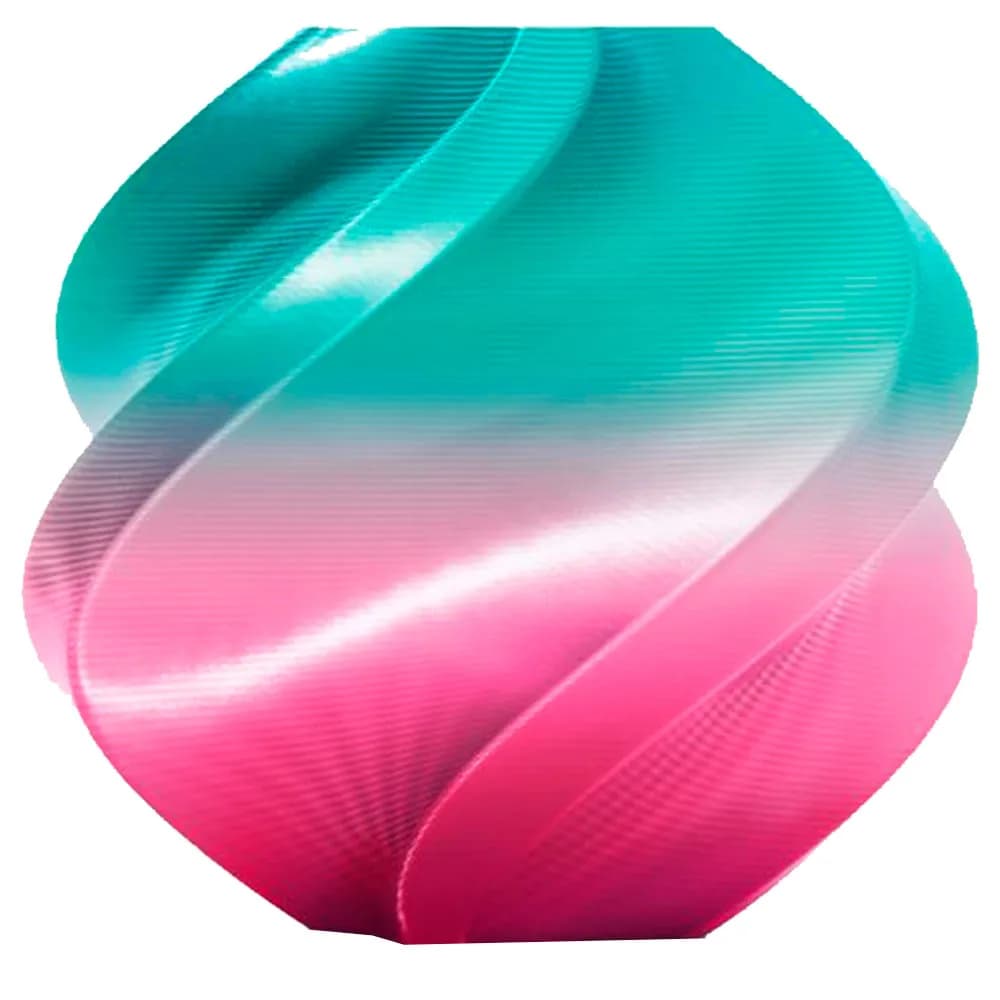Filamento Bambu Lab PLA Silk South Beach com Carretel, 1,75mm - A05-M1-1.75-1000-SPL
