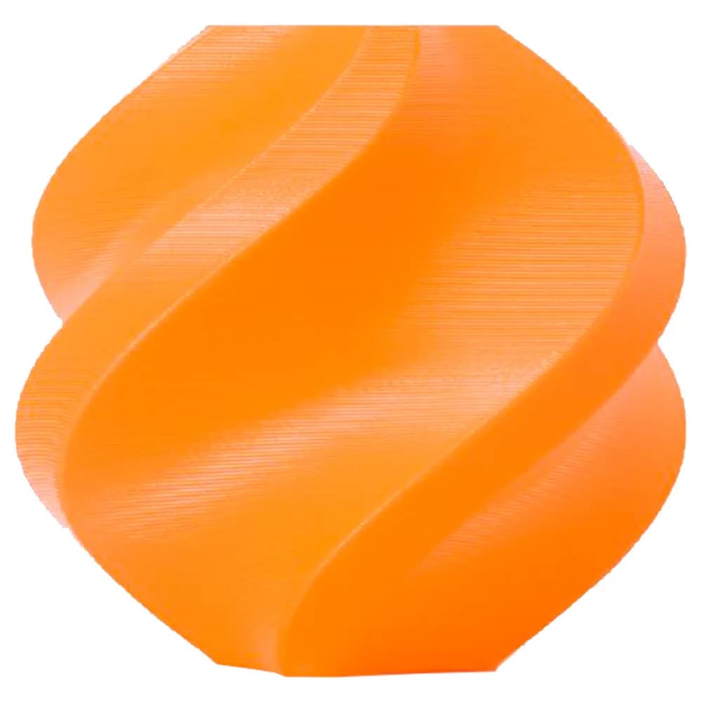 Filamento Bambu Lab TPU 85A Laranja Neon com Carretel Reutilizavel 1,75mm - U04-A1-1.75-1000-SPL