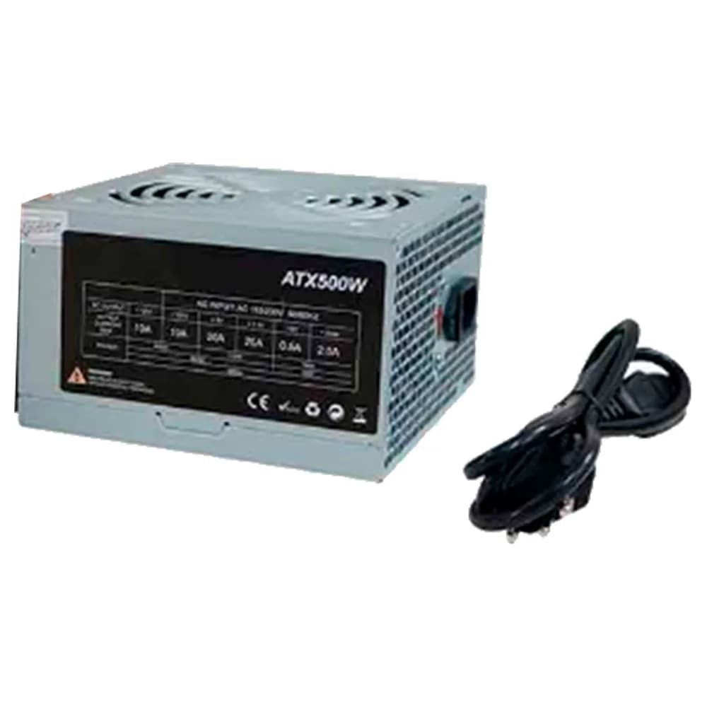 Fonte ATX 500W Brazil PC BPC/5350-M 24 Pinos com Cabo