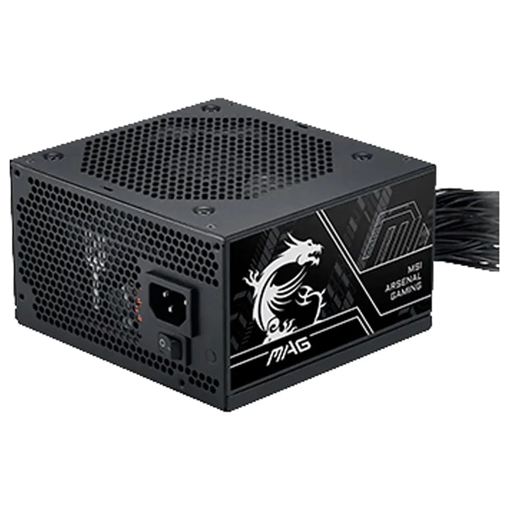 Fonte de Alimentação MSI 750W MAG A750BN PCIE5 III 80 Plus Bronze ATX PCIe 5.0 - 306-7ZPTX19-HD8