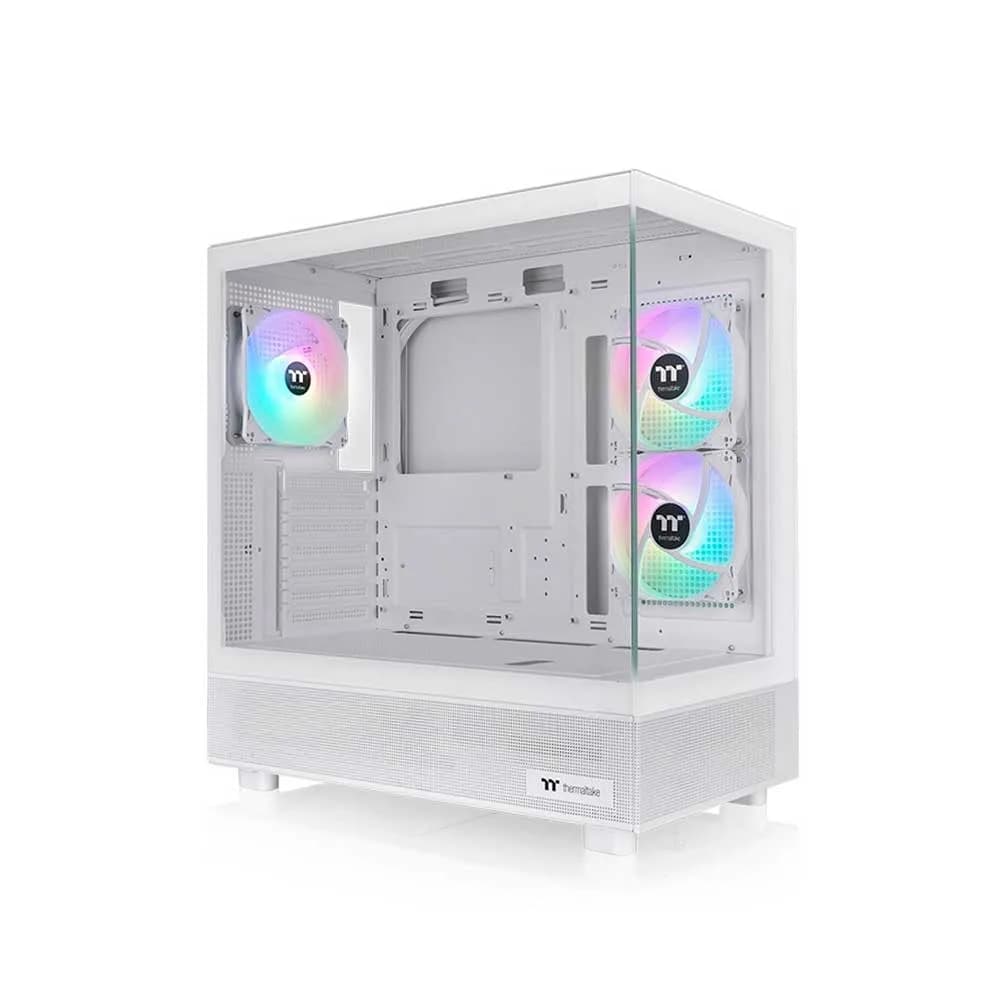 Gabinete Gamer Thermaltake View 270 Plus TG ARGB Snow White 3 Fans 120mm - CA-1Y7-00M6WN-01