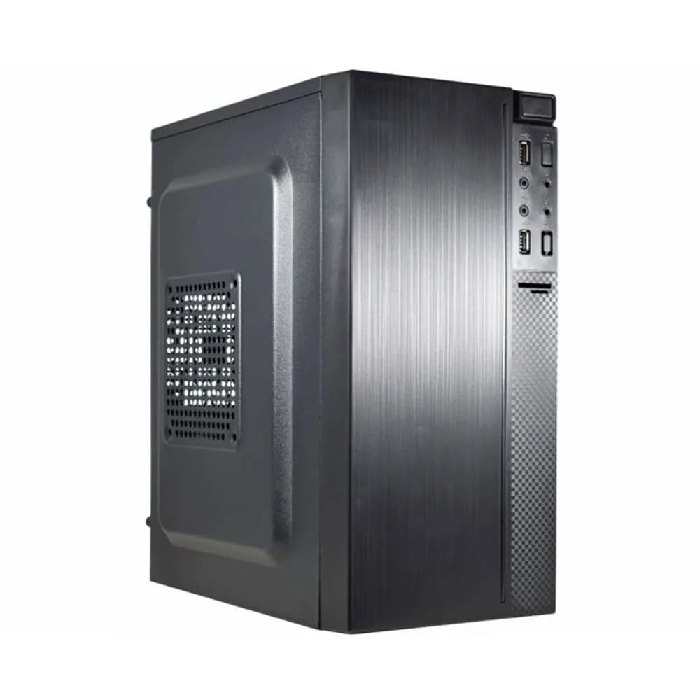 Gabinete K-Mex Micro-ATX GM-10NX com Fonte PX300 DNG 200W Preto ACO Galvanizado