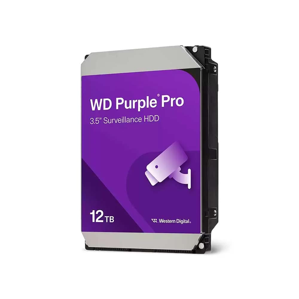 HDD WD Purple Pro 12 TB para Segurança / Vigilancia / DVR - WD122PURP