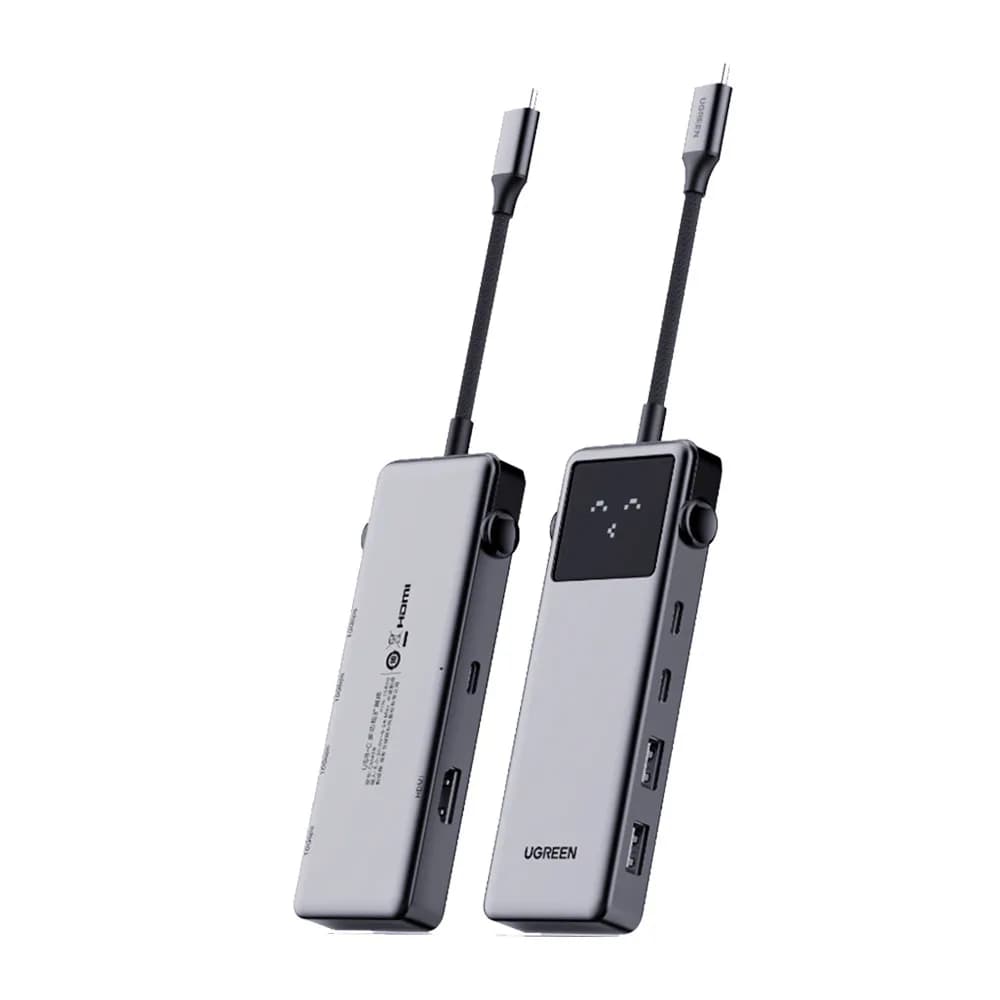 Hub USB Ugreen 6 em 1 com HDMI/2P USB-C 3.2/2P USB-a 3.0/USB-C 100W - CM888