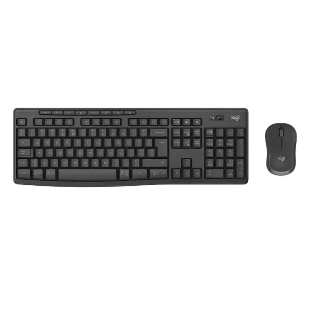 Kit Mouse e Teclado Logitech MK370 s/ Fio Grafite - 920-012064