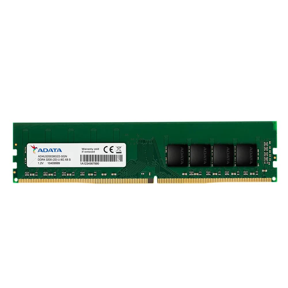 Memória Adata 8GB DDR4 3200MHz 1.2V Desktop - AD4U32008G22-SGN