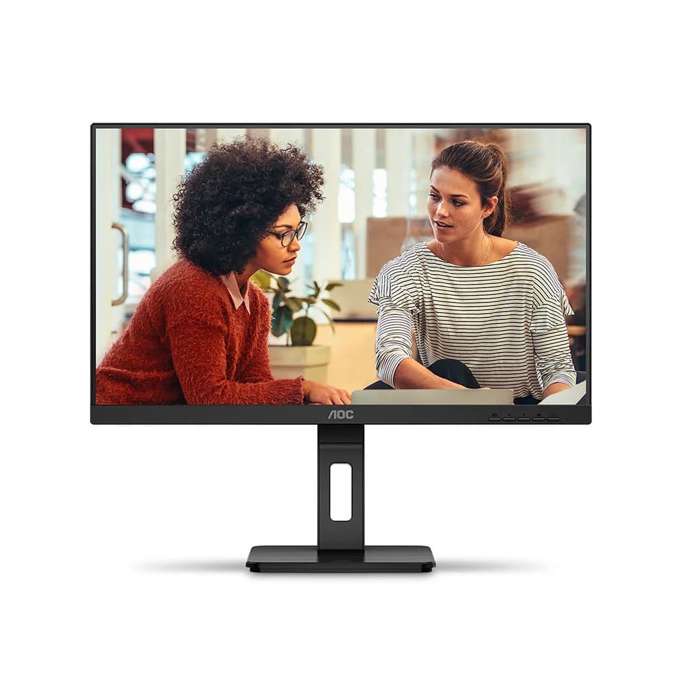Monitor 23,8" AOC LED 24E3UF Widescreen VGA / HDMI / USB / DP / 100Hz / VESA/ Ajuste Altura / Pivot