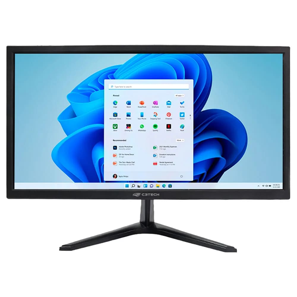 Monitor LED 21,5" C3Tech MR-215 Full HD / VESA / VGA / HDMI / 60 HZ / 5ms