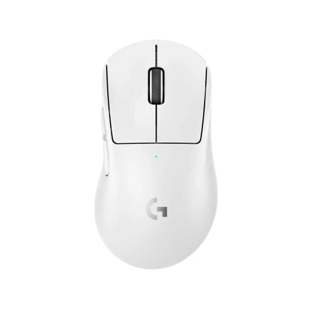Mouse Logitech Gamer G Pro x Superlight 2 DEX S/Fio Branco - 910-007364