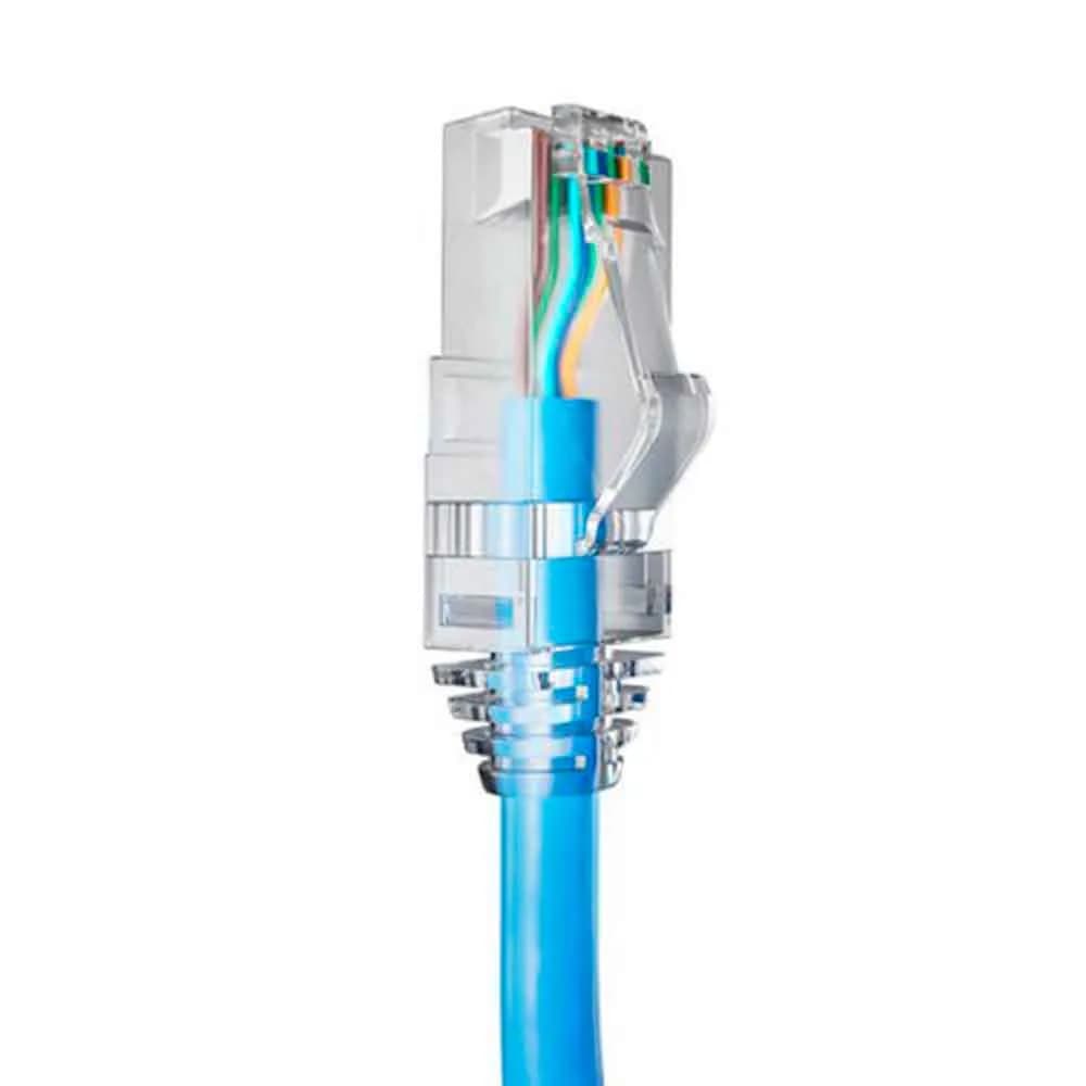 Patch Cord U/UTP Furukawa Sohoplus CAT5E CMX T568A/B 0.50M Azul Claro