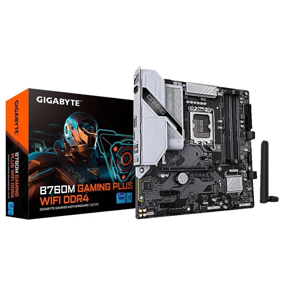 Placa Mãe (Intel) Gigabyte B760M G P Wi-Fi DDR4 1.1 LGA1700 12° 13° e 14° Geração