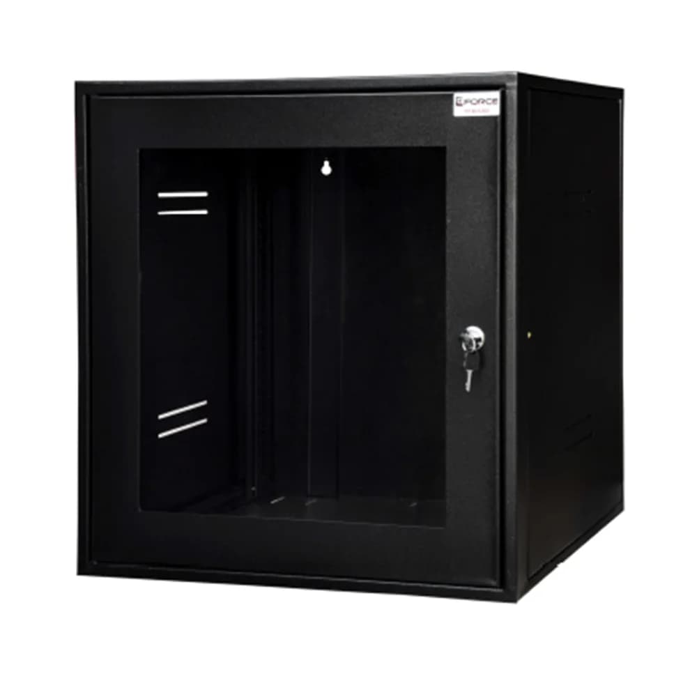 Rack Servidor GForce Padrão 19 POL 12U x 470 Parede Visor de Acrilico PT