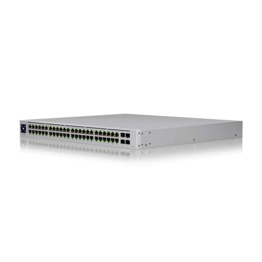 Switch Ubiquiti Gerenciavel 48 Portas Gigabit + 04 SFP Giga USW-48 Rack