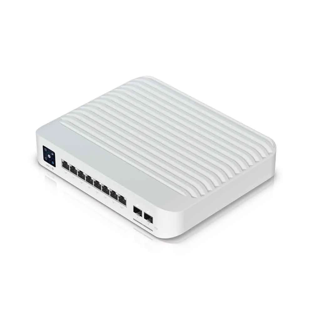 Switch Ubiquiti Gerenciavel L3 08 Portas Gigabit + 02 SFP+ de 10GB USW-PRO-8-POE