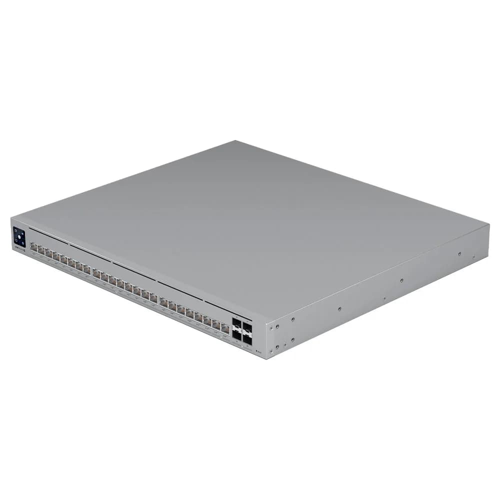 Switch Ubiquiti Gerenciavel L3 24 Portas 2.5 Gigabit + 04 SFP+ de 10GB USW-PRO-HD-24-POE Rack
