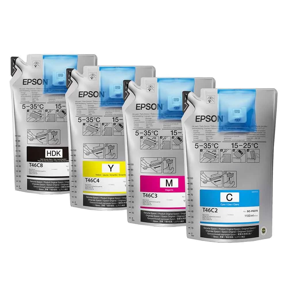 Tinta Epson Sublimatica Ultrachrome T46C420 Amarelo 1.1L - F6370 /F9470 / F9470H