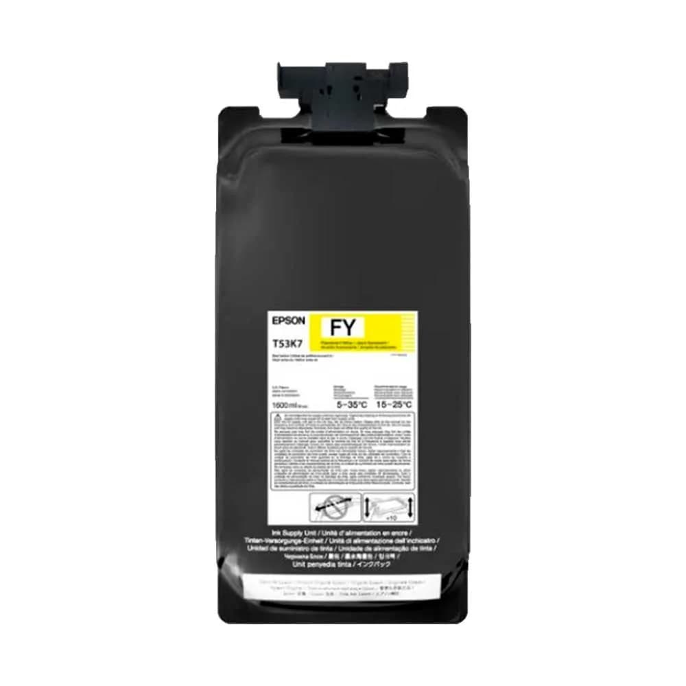 Tinta Epson Sublimatica Ultrachrome T53K720 Amarelo Fluorescente 1.6L - F6470H / F9570H